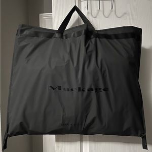 Navy Blue Black Mink Mackage Bomber